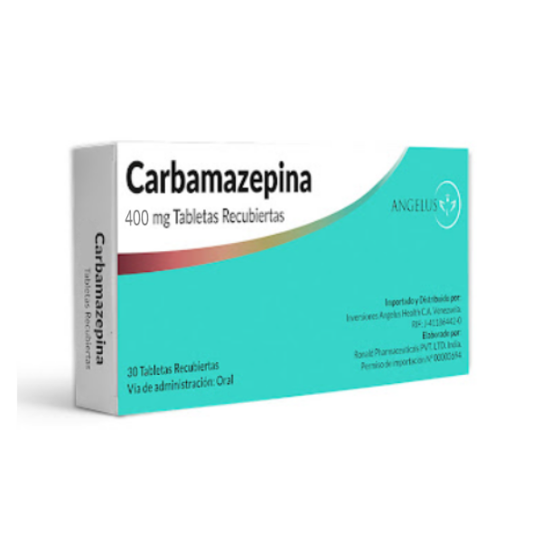 Carbamazepina 400Mg X 30 Tabletas Angelus