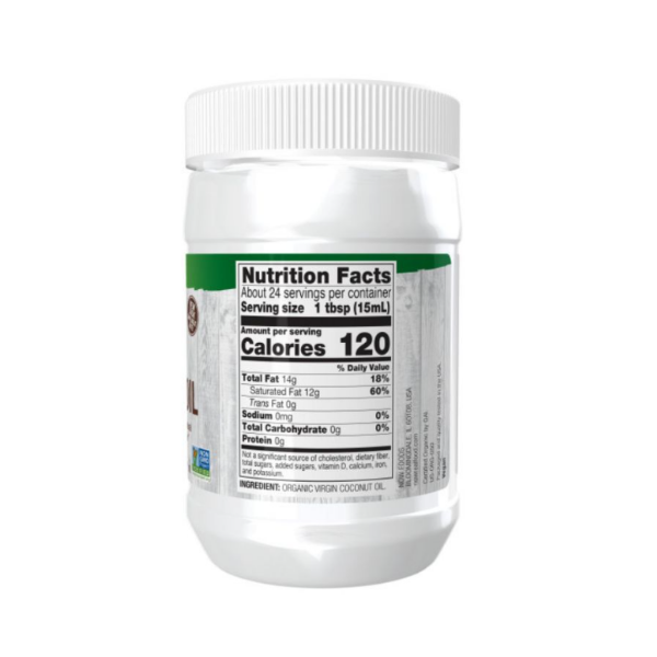 Coconut Oil Organic Virgin X 355Ml - Imagen 2
