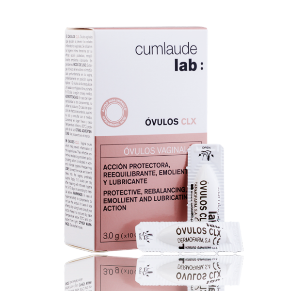 Cumlaude X 10 Ovulos Clx Vaginal Protección Reequili  Suavi  Libri