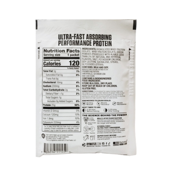 Dymatize Isolate Whey Protein Iso100 Cocoa Pebbles Polvo X32.2Gr Farmadon La Farmacia de la