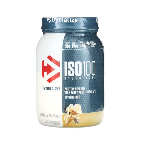 Dymatize Isolate Whey Protein Iso100 Gourmet Vainilla Polvo X610Gr