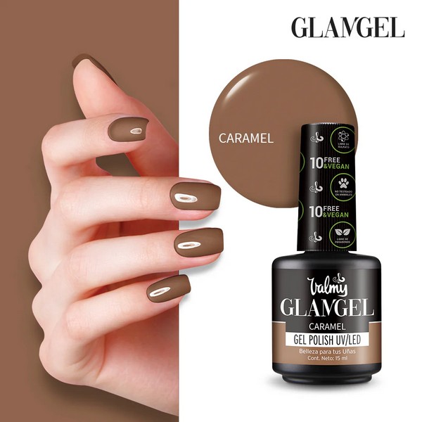 Valmy Esmalte Glamgel Caramel - Imagen 2