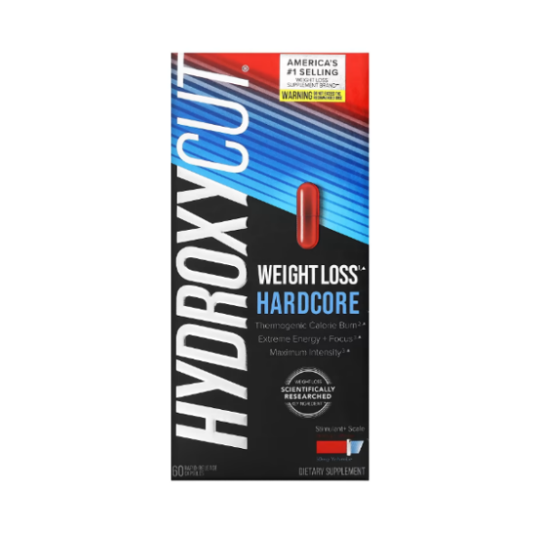 Hydroxycut Hardcore X 60 Cápsulas Health Sciences