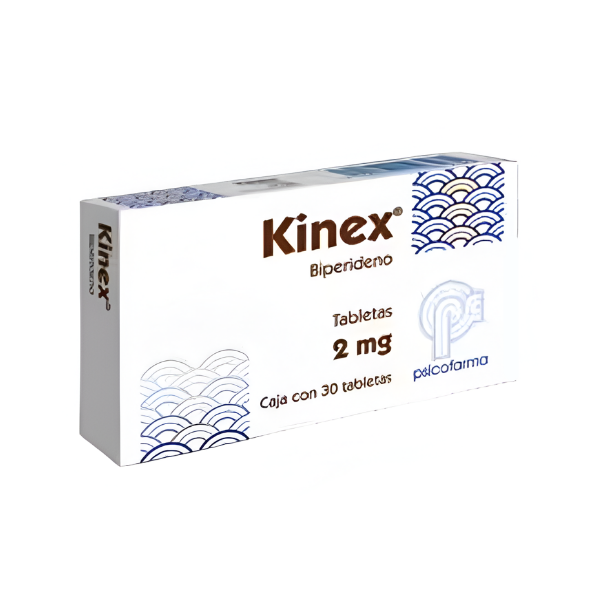 Kinex Biperideno 2Mg X 30 Tabletas Psicofarma