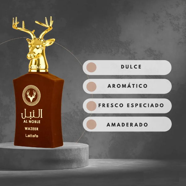 Lattafa Al Noble Wazeer Eau De Parfum 100Ml - Imagen 2
