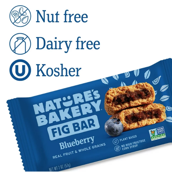 Natures Bakery Fig Bar Barra Integral De Higo Arándano 57Gr - Imagen 4