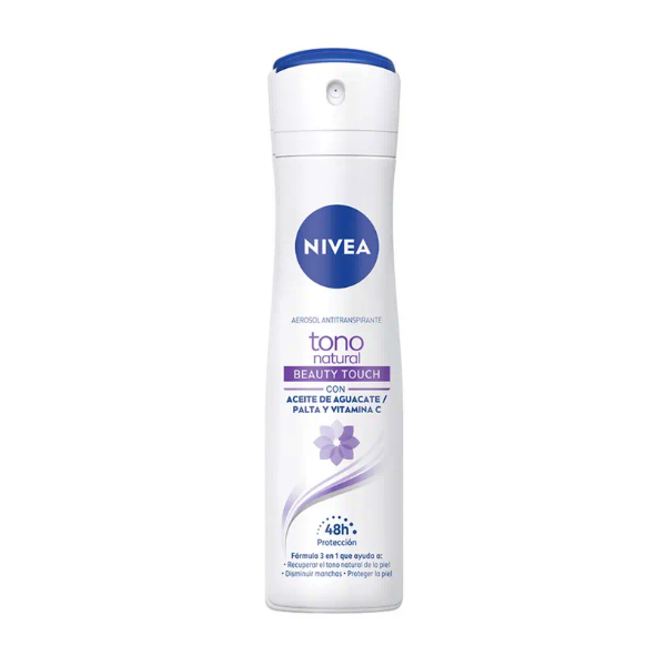 Nivea Desodorante Women Spray Tono Natural Beauty 150Ml.