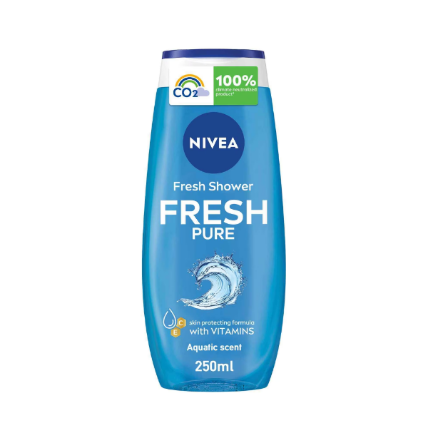 Nivea Shower Gel Fresh Pure 250Ml