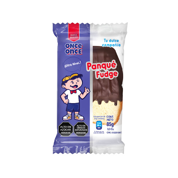 Once-Once Panque Fudge 85Gr.