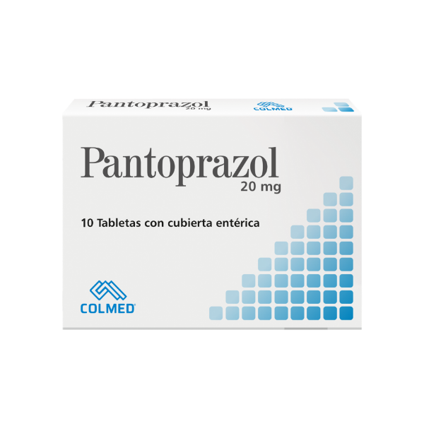 Pantoprazol 20Mg X 10 Tabletas Colmed