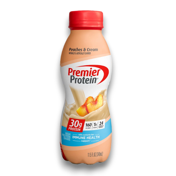 Premier Protein Alimento Líquido Peaches Cream 340Ml