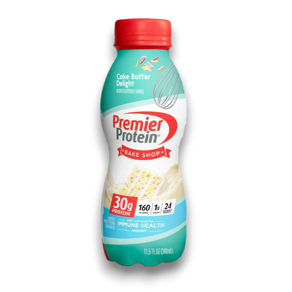 Premier Protein Bake Shop Alimento Líquido Cake Batter 340Ml
