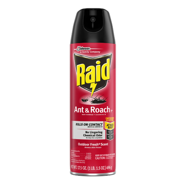 Raid Hormigas/ Cucarachas Outdoor Fresh 496Gr