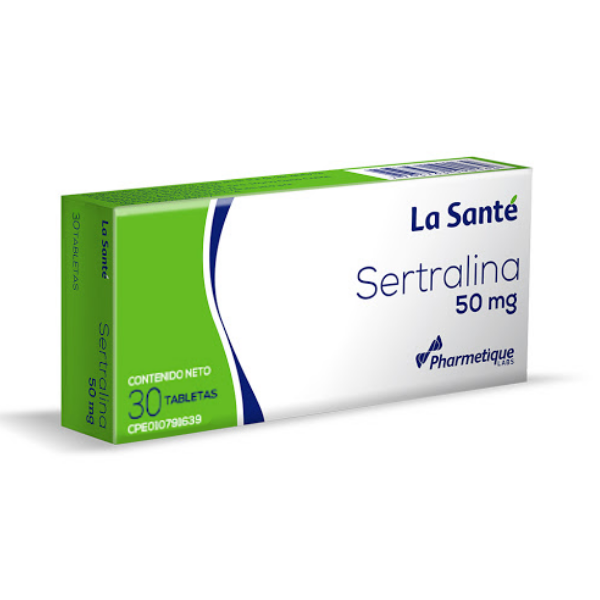 Sertralina 50Mg X 30 Tabletas La Santé