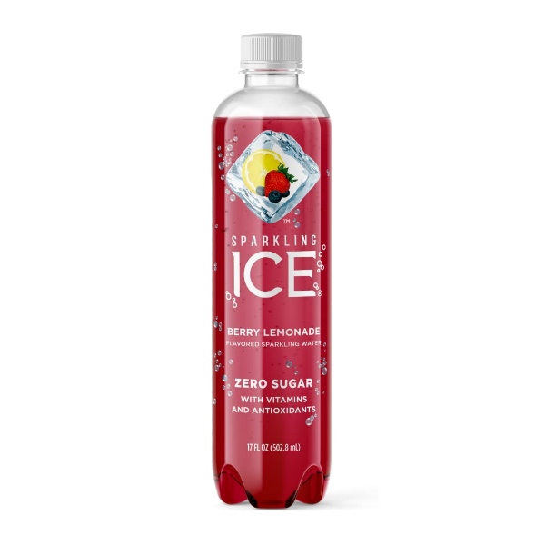Sparkling Ice Agua Berry Lemonade Sin Azúcar 502.8Ml