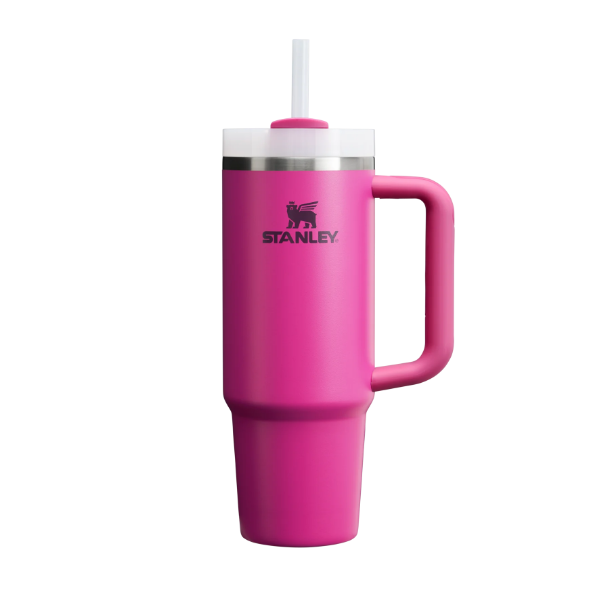 Stanley Vaso Flowstate Tumbler Fuchsia X 30 Onzas/ 887Ml