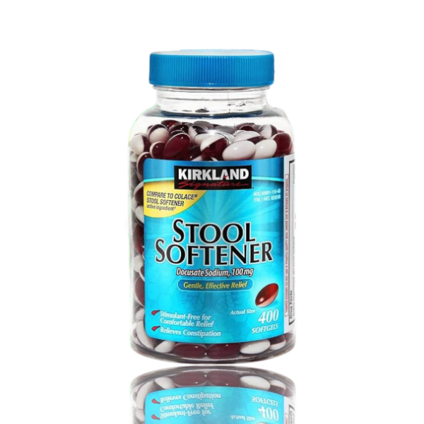Stool Softener-Docusato 100Mg X 400 Cápsulas Kirkland