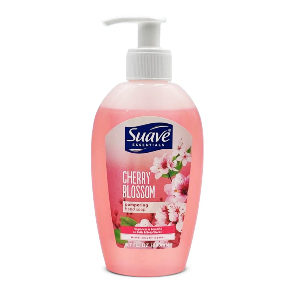 Suave Essentials Cherry Blossom / Jabón De Mano 200Ml