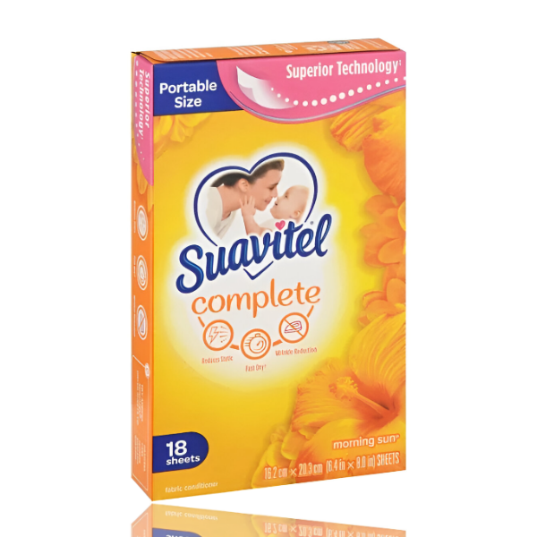 Suavitel Complete Portable Size Morning Sun X 18 Sheets