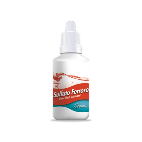 Sulfato Ferroso Gotas 125Mg/Ml X 20Ml Laproff
