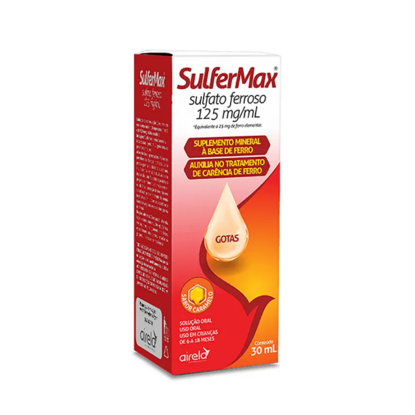 Sulfato Ferroso Gotas 125Mg/Ml X 30Ml Airela