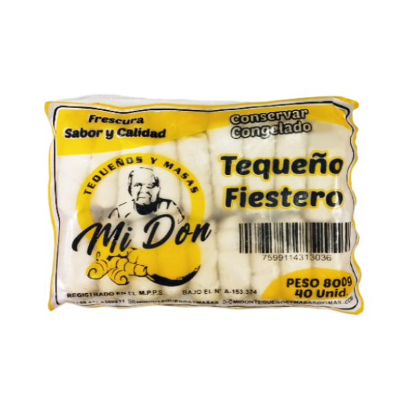 Tequeños Fiesteros 800Gr X 40 Unidades Mi Don
