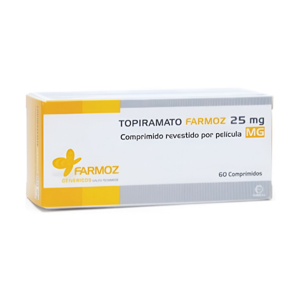 Topiramato 25Mg X 60 Tabletas Farmoz