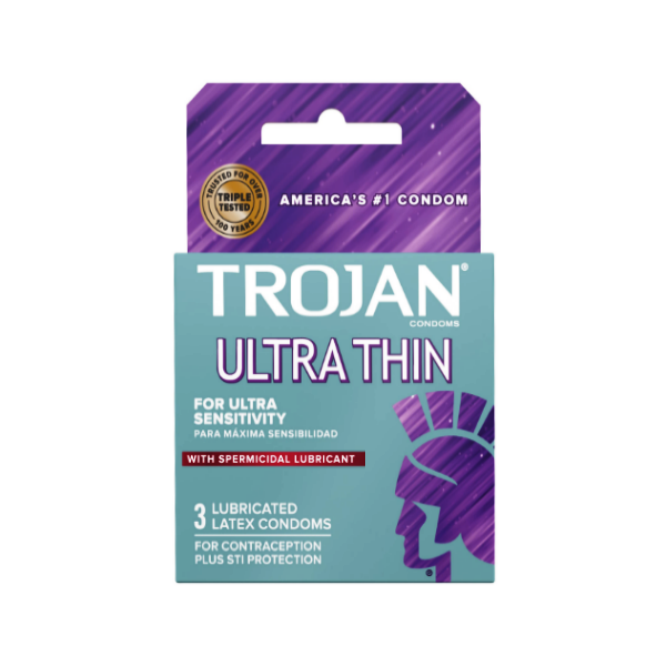 Trojan Preservativos Ultra Thin X3 Unidades
