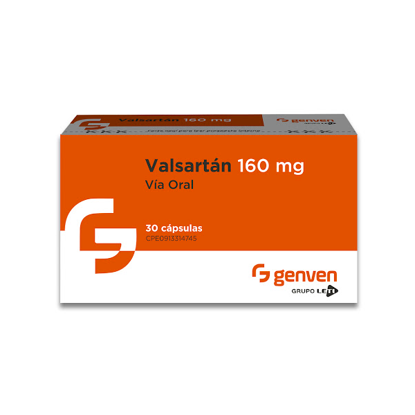 Valsartán 160Mg X 30 Cápsulas Genven
