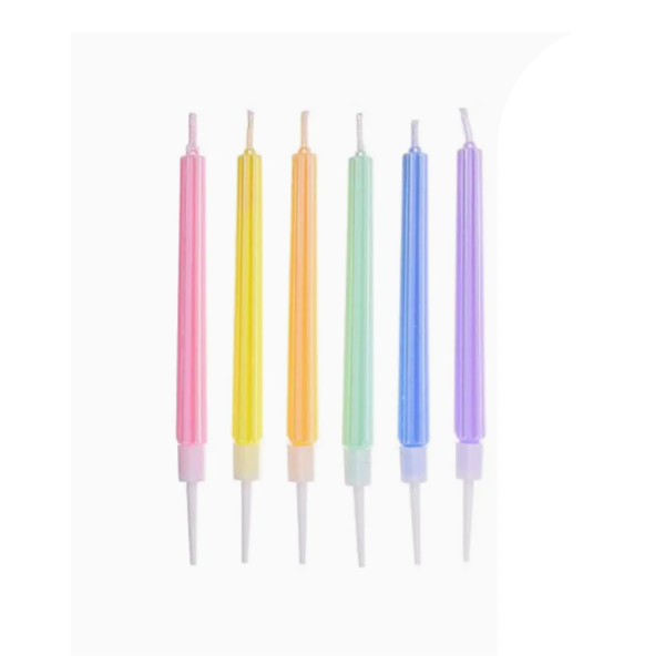 Vela Happy Birthday Ibros X 6 Piezas Sf8167-103 - Imagen 2