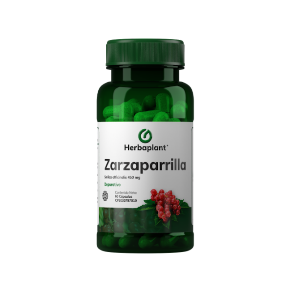 Zarzaparrilla 450Mg X 60Cápsulas Herbaplant