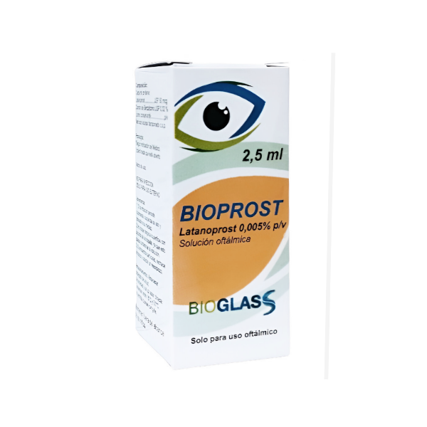 Bioprost Latanoprost Solución Oftálmica 0.005% X 2.5Ml Bioglass