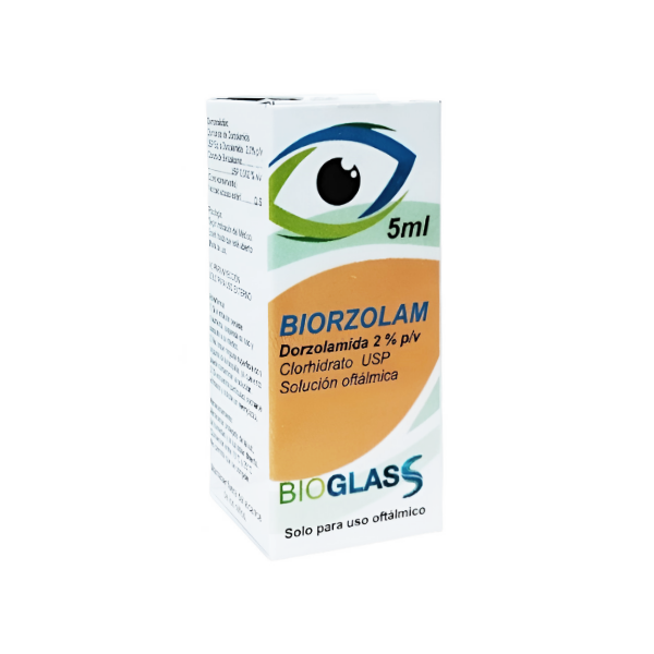 Biorzolam Dorzolamida 2% Solución Oftálmica X 5Ml Bioglass