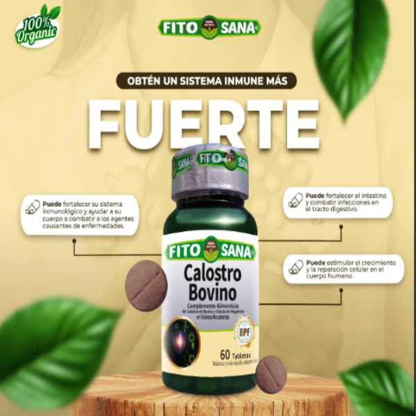 Calostro Bovino X 60 Tabletas Fitosana - Imagen 2