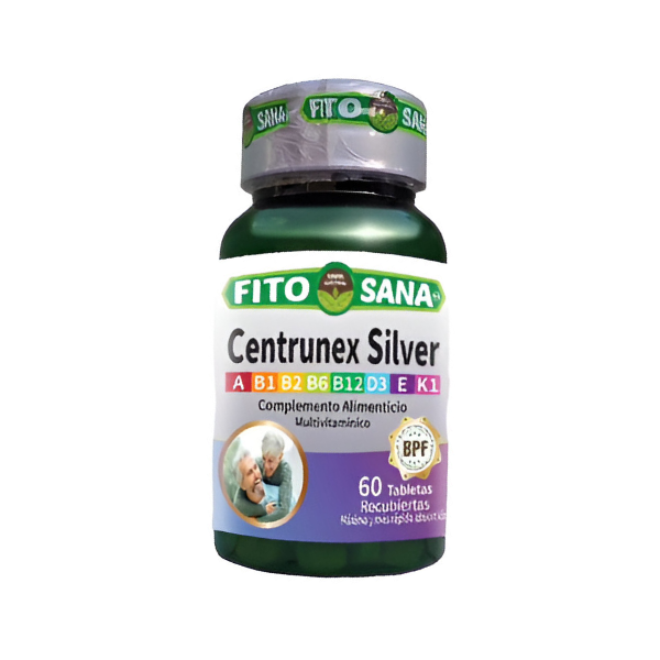 Centrunex Silver X 60 Tabletas Fitosana