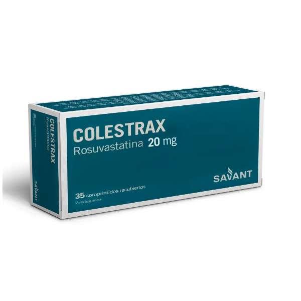 Colestrax Rosuvastatina 20Mg X 35 Tabletas Cofasa