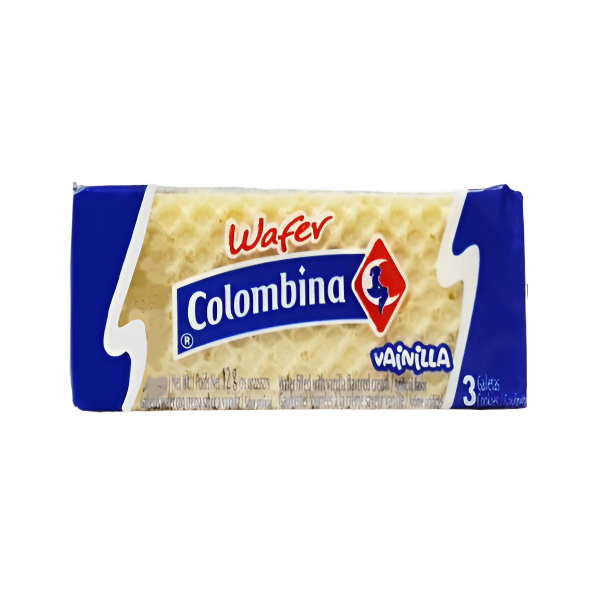 Colombina Wafer Vainilla 12 Gr.