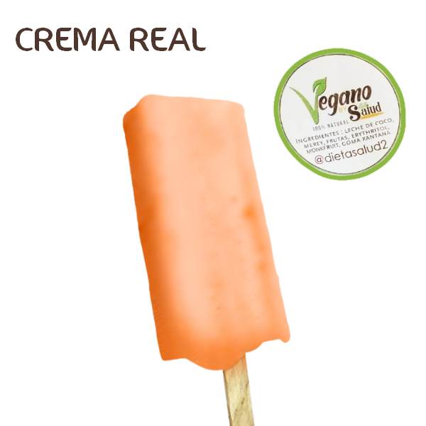 Dietasalud Helado Paleta Casero Crema Real 85Gr