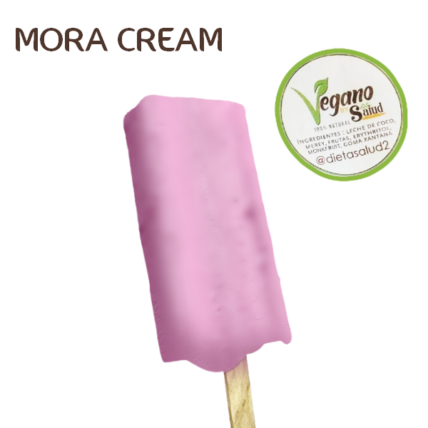 Dietasalud Helado Paleta Casero Mora Cream 85Gr