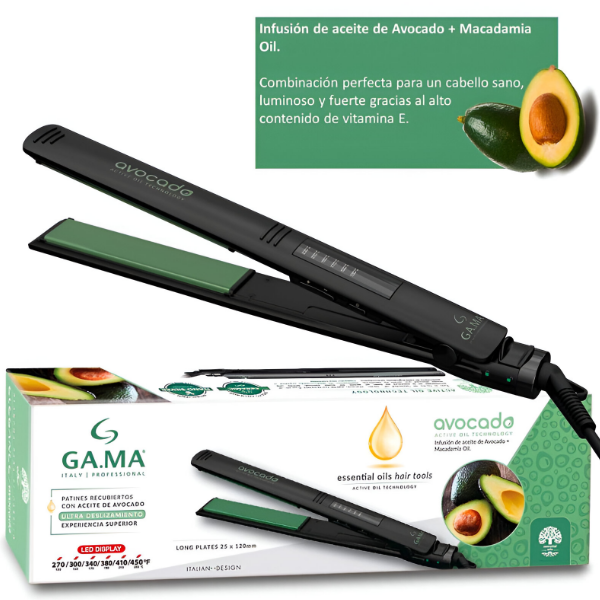 Gama Aceite de aguacate Plancha Para Cabello 270°F / 450°F - Imagen 2