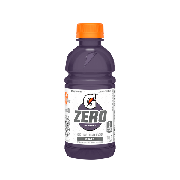 Gatorade Zero Grape Sin Azúcar 355Ml