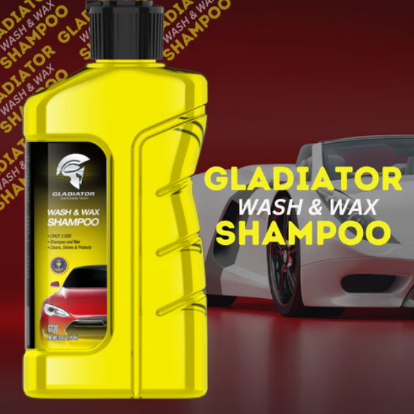 Gladiator Wash&Wax Shampoo 450Ml Gt30 - Imagen 2