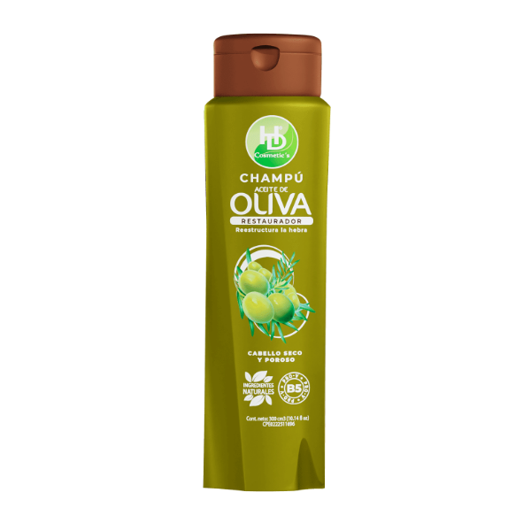 Hd Cosmetic Champu Aceite De Oliva Restaurador  240Ml