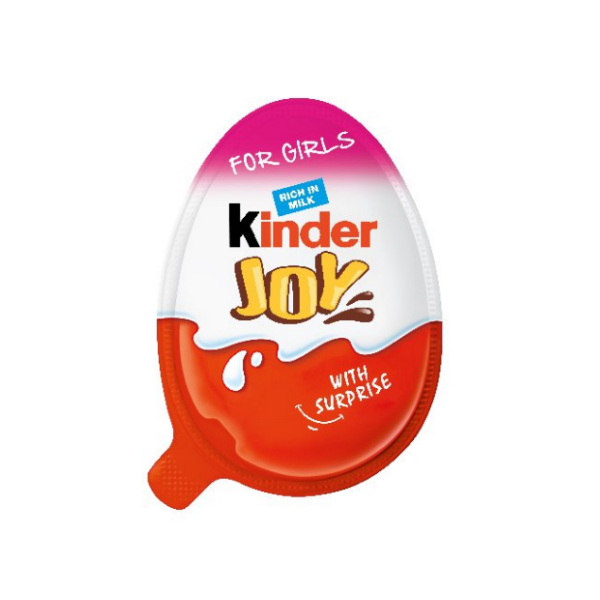 Huevo Kinder Edición Pink Joy Rich In Milk Con Sorpresa 20Gr.