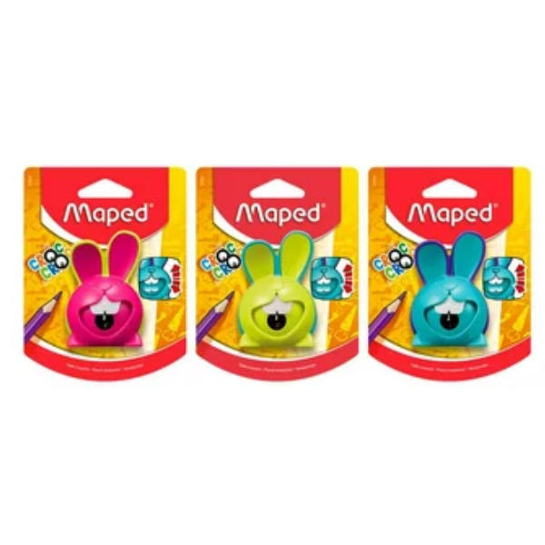 Maped Croc Croc Sacapuntas Con Deposito Conejo - Imagen 2