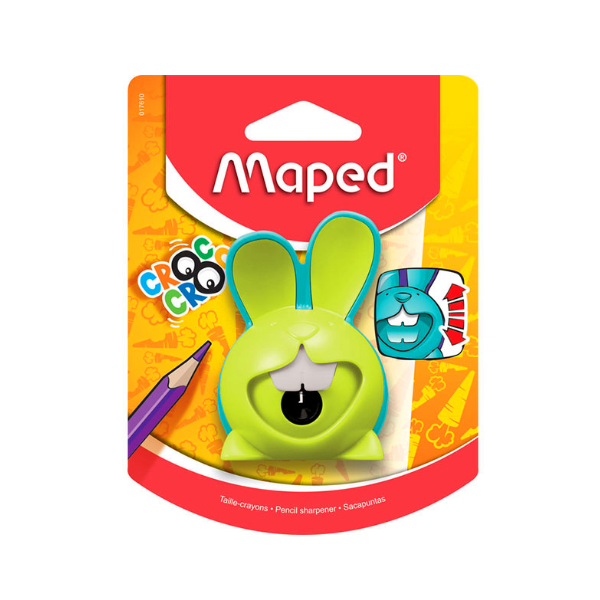 Maped Croc Croc Sacapuntas Con Deposito Conejo