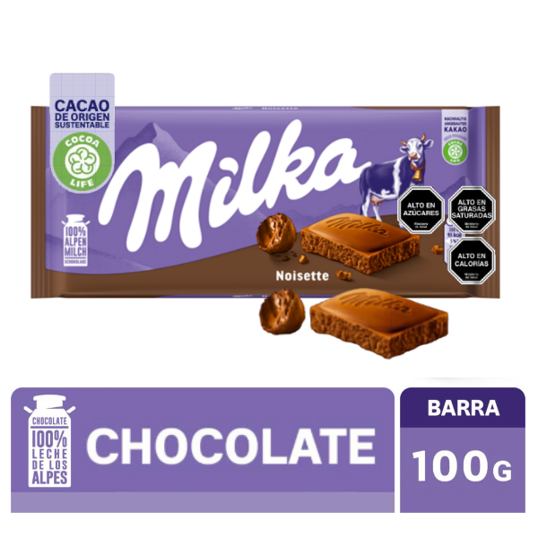 Milka Chocolate Noisette 100Gr.