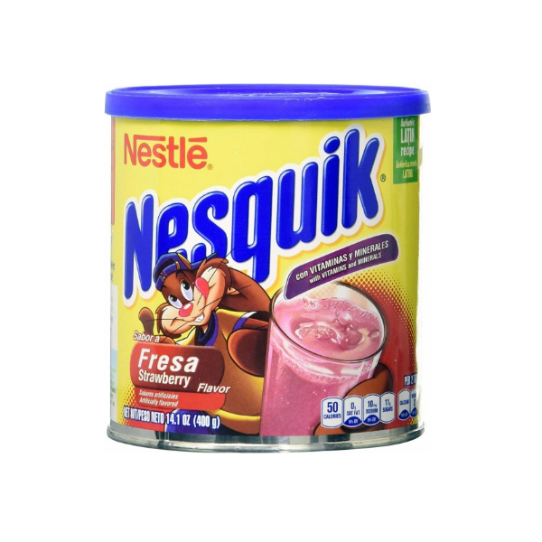 Nesquik Bebida En Polvo Fresa 400Gr. - Imagen 3