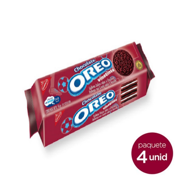 Oreo Chocolate Vinotinto Tubo 32Gr.