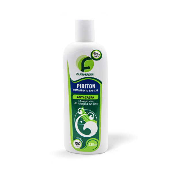 Piriton Piritionato De Zinc Shampoo Anticaspa X 230Ml. Farmagenik